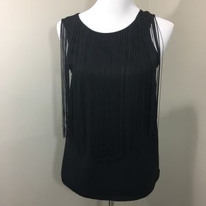 5/20 H&M Sleeveless Fringe Blouse